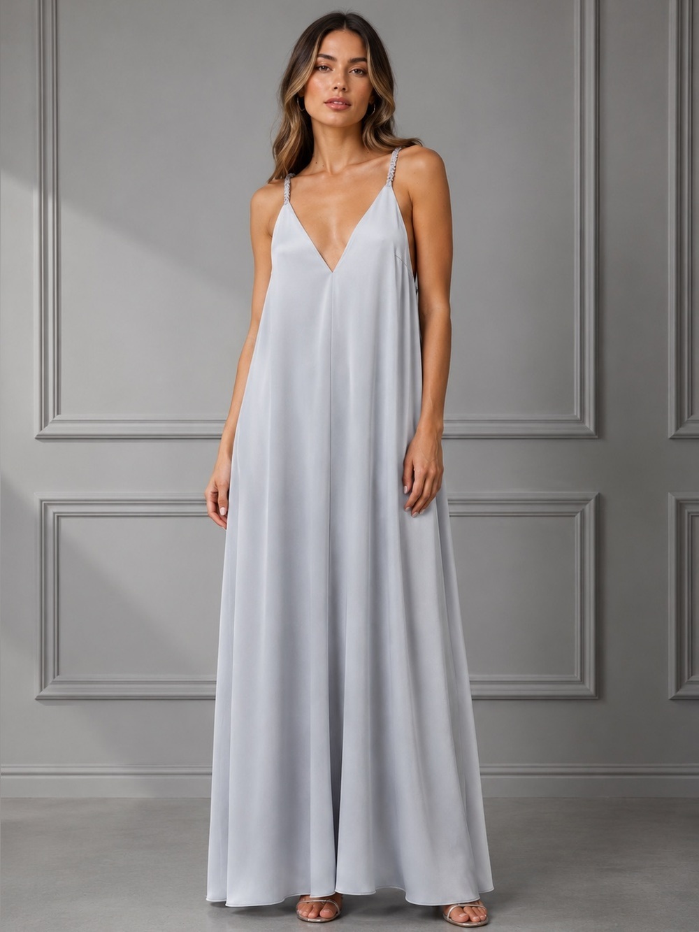 SIGNIFICANT OTHER ABBEY TRAPEZE MAXI DRESS Size 12 B1022